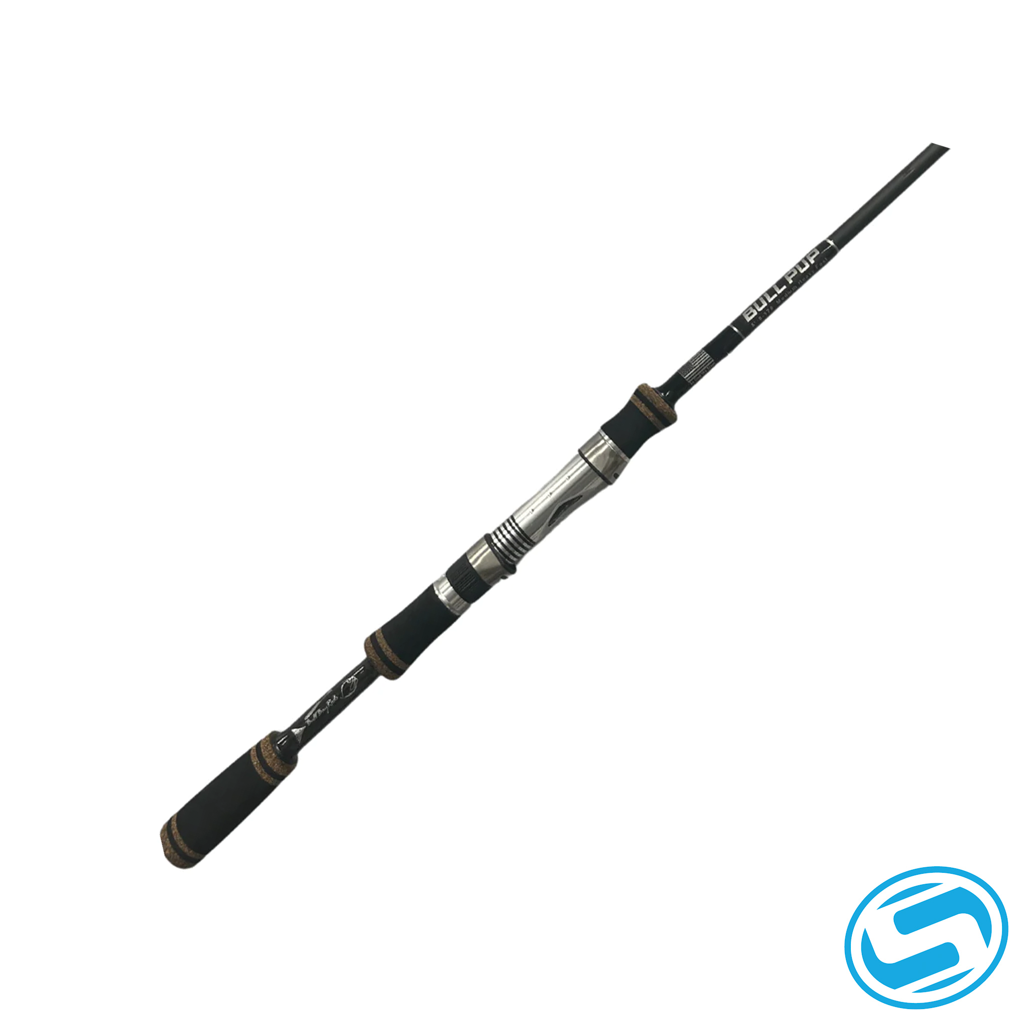bullwhip fishing pole Bull Bay Bull Pup Spinning Rod