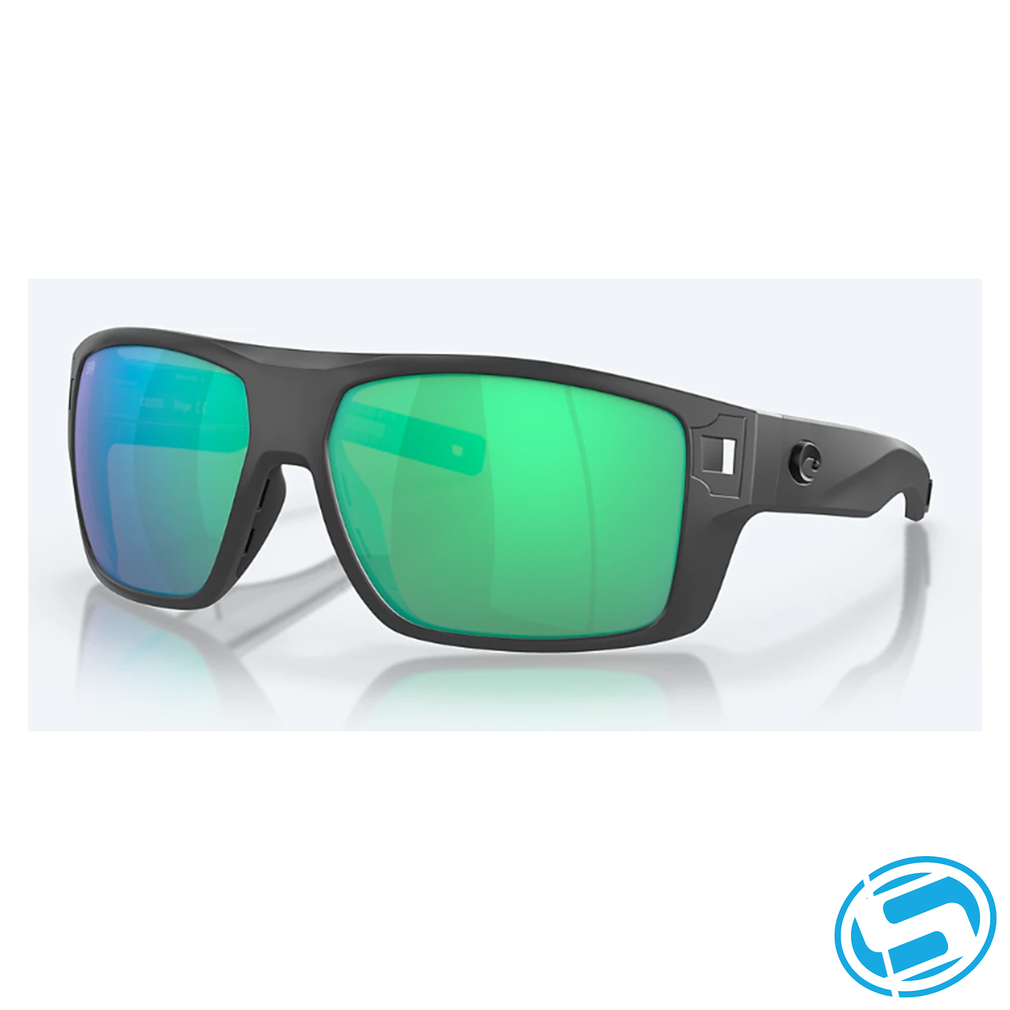 Replacement Lenses For Costa Diego Sunglasses - Polarized & Mirrored By APEX Lenses (Silver) - View #9