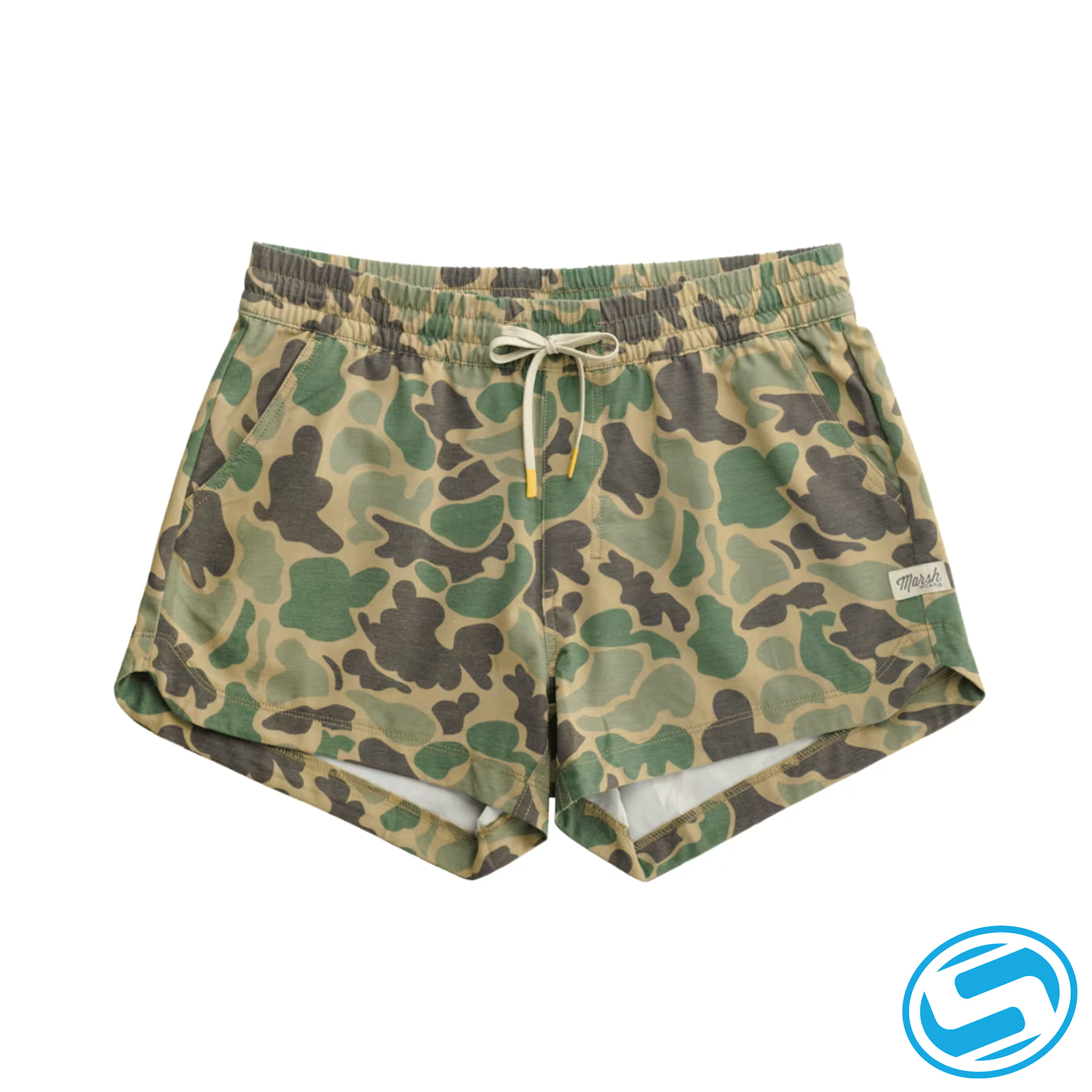 MARSH WEAR YOUTH GOBLIN BLUE HIGHWATER VOLLEY SHORTS