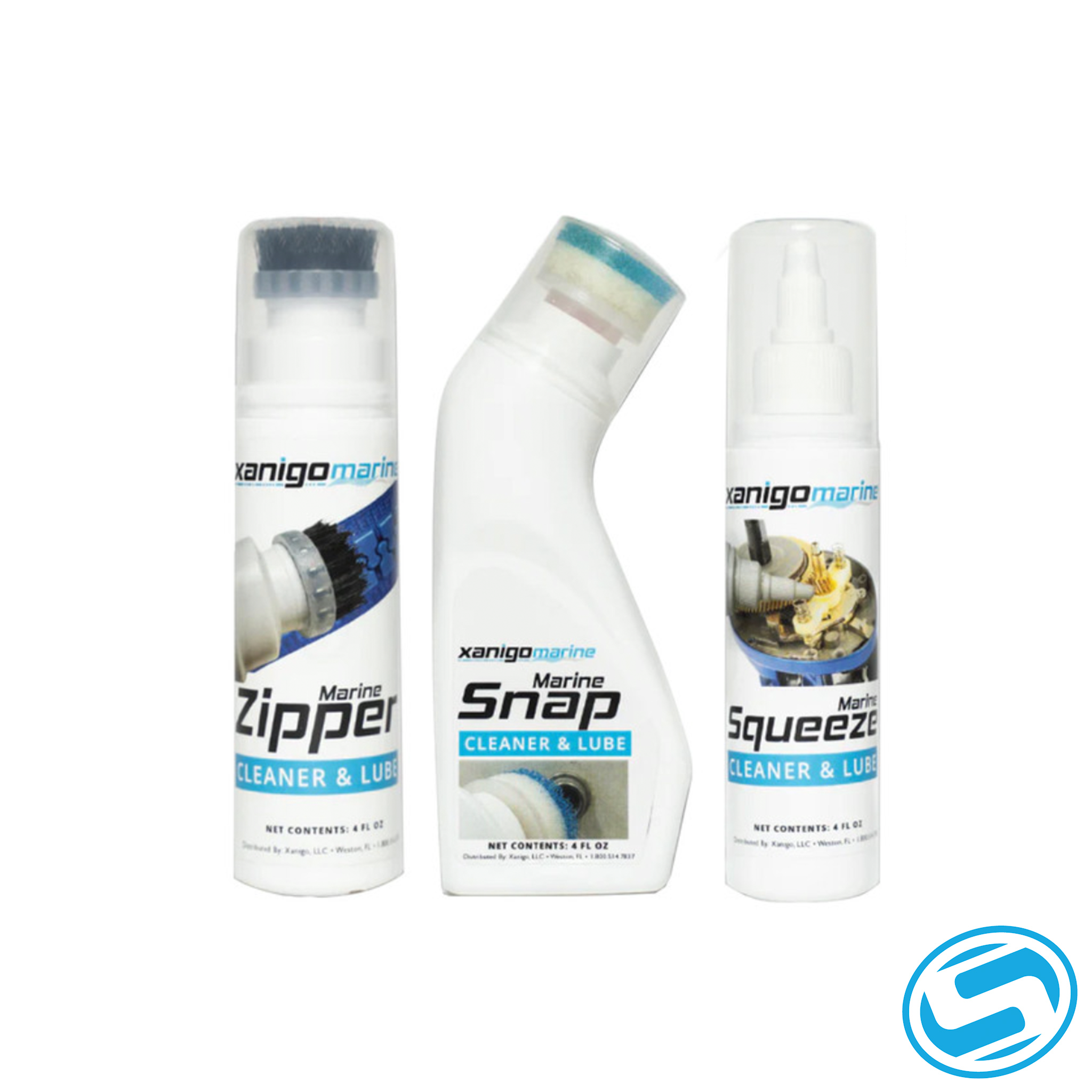 Xanigo Marine Zipper and Snap Lube Set Xanigo Marine Zipper and Snap Lube Set