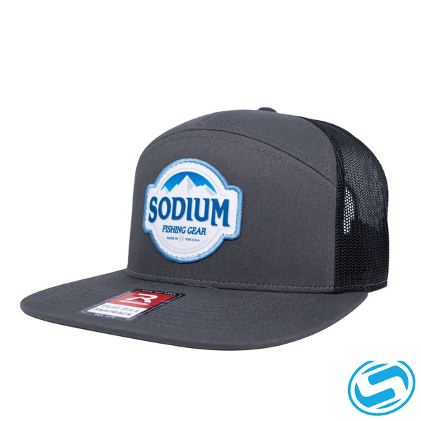 Men's Sodium White Mountains Flat Bill Adjustable Hat