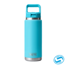 Yeti Rambler 26oz Bottle with Color-Matched Straw Cap