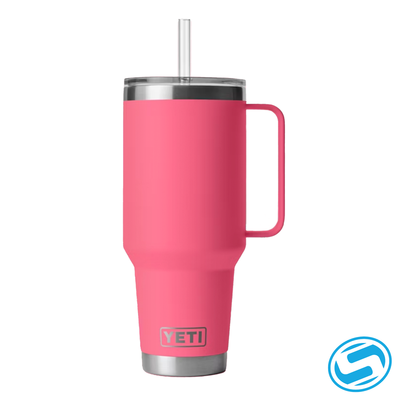 Yeti 42oz Rambler Mug With Straw Lid