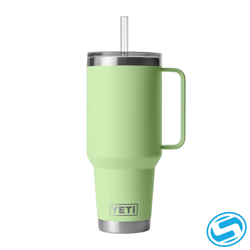 Yeti 42oz Rambler Mug With Straw Lid