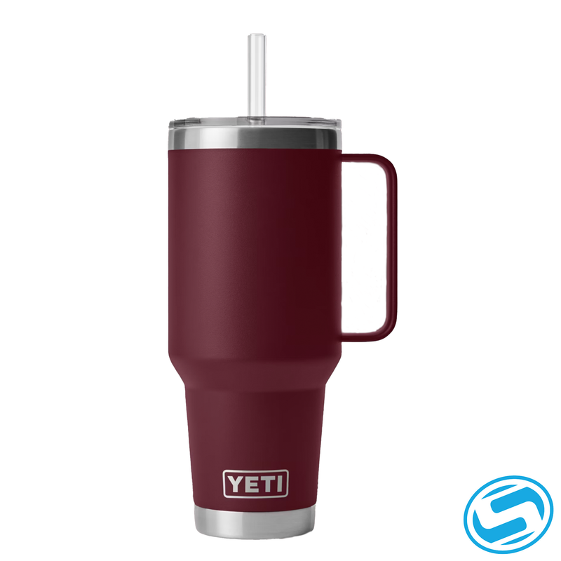 Yeti 42oz Rambler Mug With Straw Lid