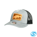 Men's Sodium Leather National Redfish Trucker Adjustable Hat