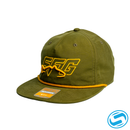 Men's Sodium Popping SFG Rope Adjustable Flat Bill Hat