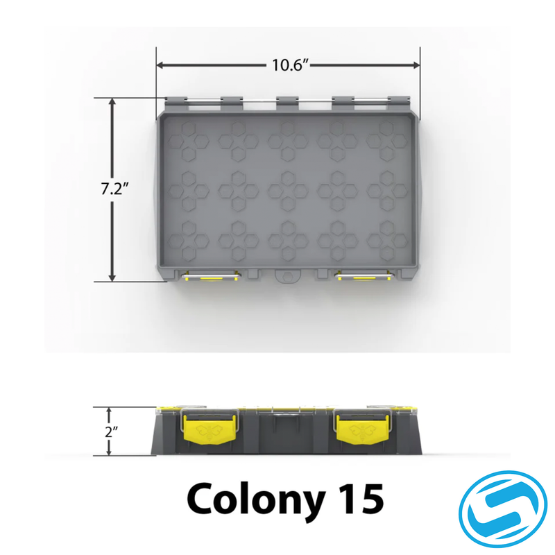 empty tackle box BUZBE Empty Colony Tackle Box