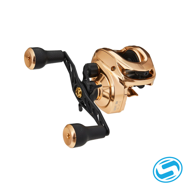 Bates Goat SWM Limited Edition Knox Gold Casting Reel