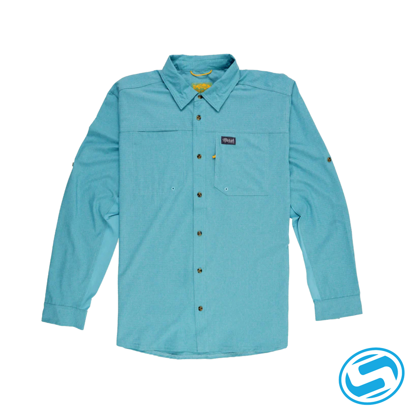 Men's Marsh Wear Lenwood Tech Longsleeve Shirt