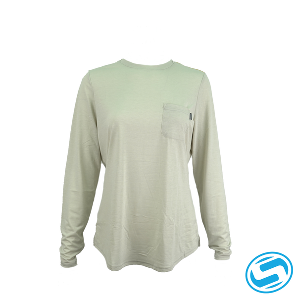 Women's Marsh Wear Buxton Crew Performance Long Sleeve