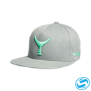 Men's Sodium Tuna Tails Up Adjustable Flat Bill Canvas Hat