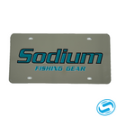 Sodium License Plate