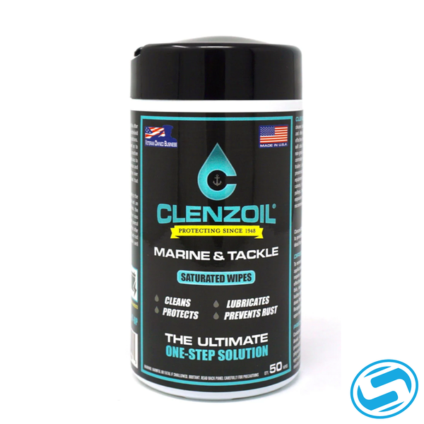 Clenzoil Marine & Tackle Saturated Wipes