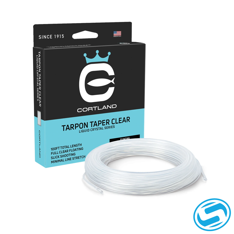 Cortland Tarpon Taper Clear Liquid Crystal Series Fly Line