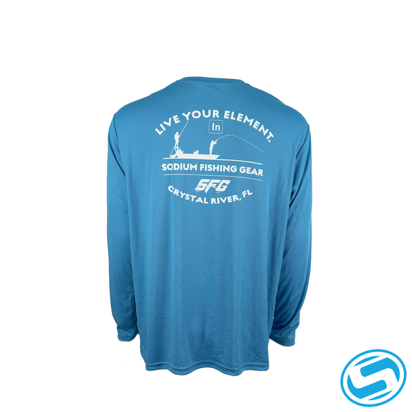 Men's Sodium Live Your Element Inshore Long Sleeve Performance Shirt