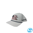 Men's Sodium Freedom Skiffs Performance Adjustable Hats - Style 355