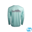 Men's Sodium Half Redfish Long Sleeve Performance Shirt