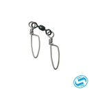 Hi-Liner Brass Crane Swivel with Double Tournament Snaps