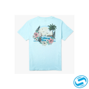 Women's Aftco Inlet Short Sleeve Cotton Shirt