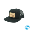Men's Sodium Leather Redfish Flat Bill Adjustable Hat