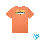 Men's Aftco Big Scale Short Sleeve Cotton T-Shirt