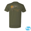 Men's Poncho Elk And Moon T-Shirt