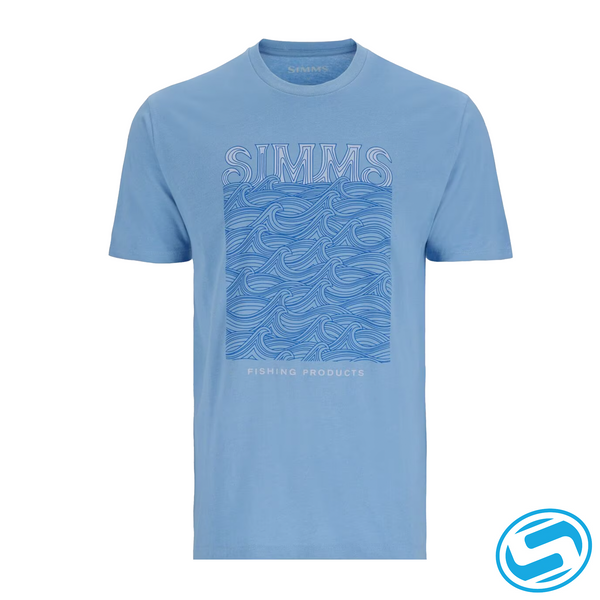 Men's Simms Wave Short Sleeve T-Shirt - SALE