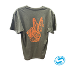 Men's Sodium Finger Mullet Cotton Short Sleeve Shirt