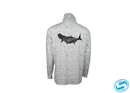 Men's Sodium Tarpon Badge Long Sleeve Hooded Performance Shirt OT