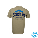 Men's Sodium White Mountains Short Sleeve Cotton Shirt