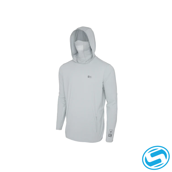Men's Pelagic Exo-Tech Hooded Long Sleeve Perfomance Shirt