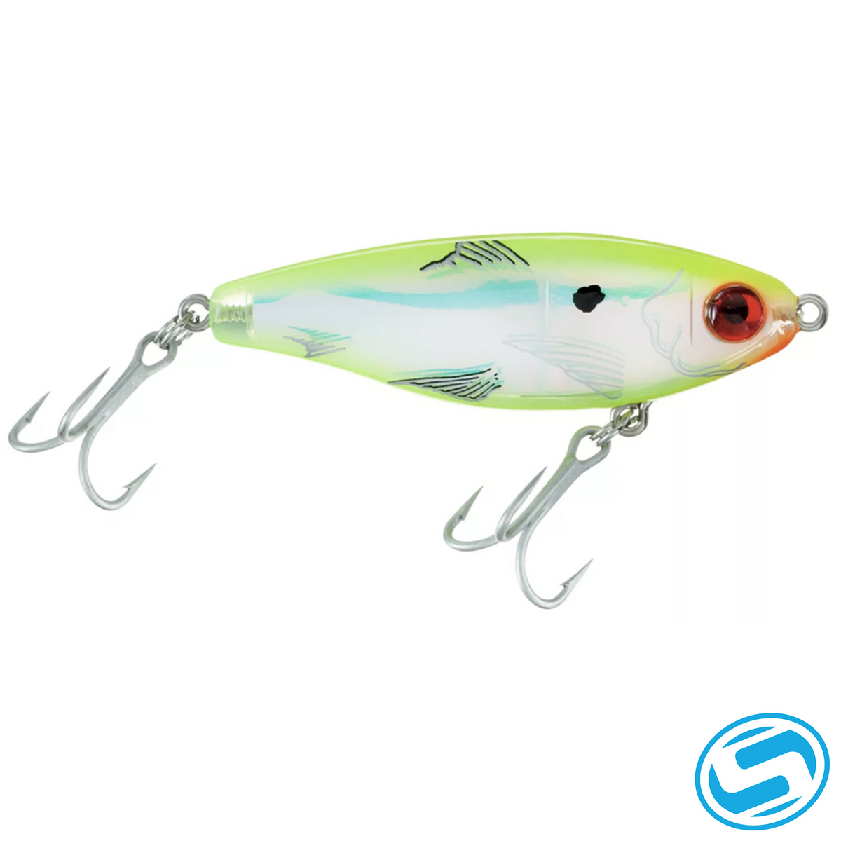alaska flag fishing lure spoon Silver Horde Coho Killer Spoons Green Haze UV