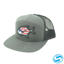 Men's Sodium Permit Trucker Adjustable Flat Bill Hat