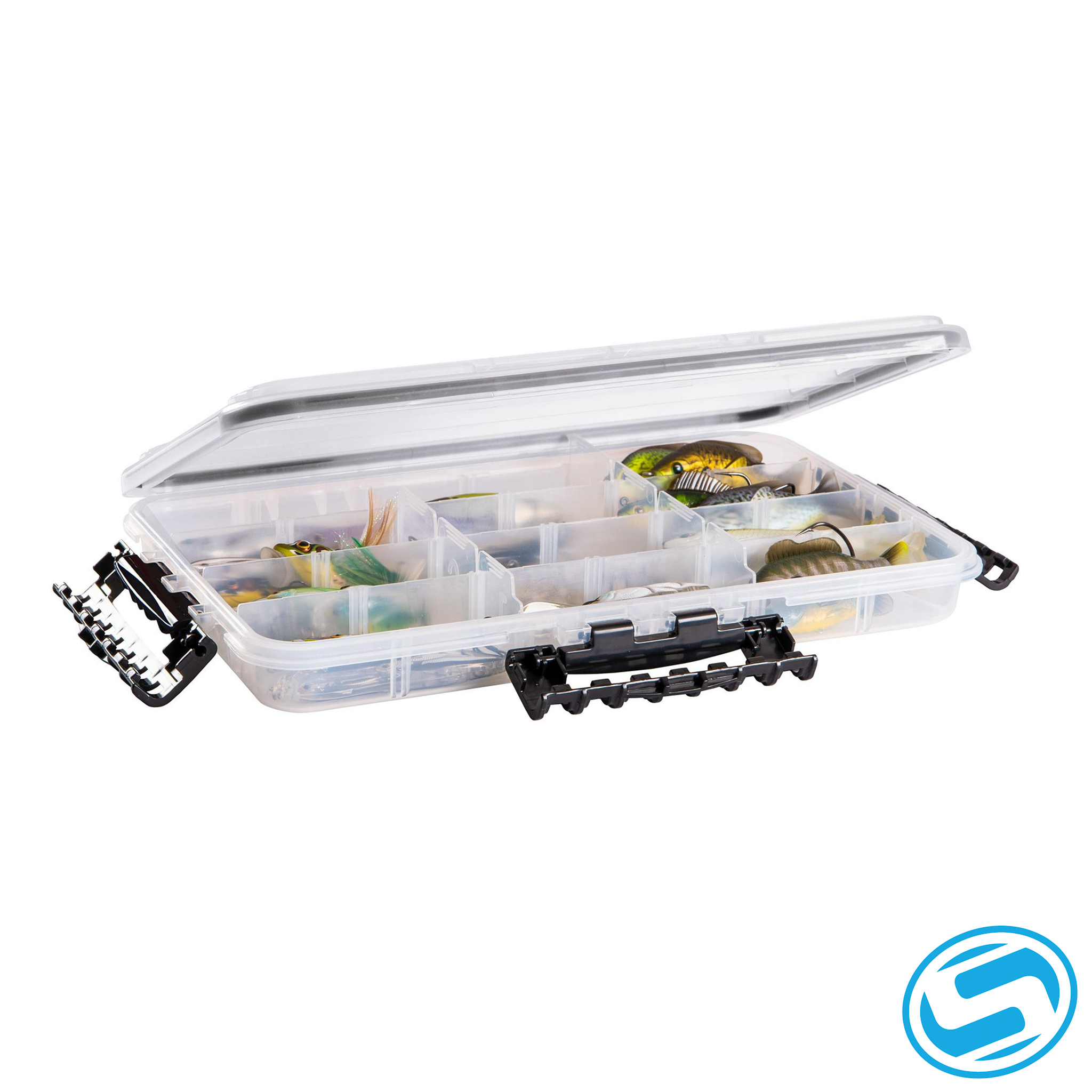Plano Waterproof Terminal 3-Pack Tackle Boxes - Clear [106100]