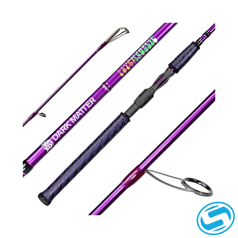 Dark Matter Psychedelic Inshore Spinning Rods