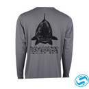 Men's Sodium Red Face Long Sleeve OT Performance Shirt