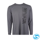 Men's Sodium Red Face Long Sleeve OT Performance Shirt