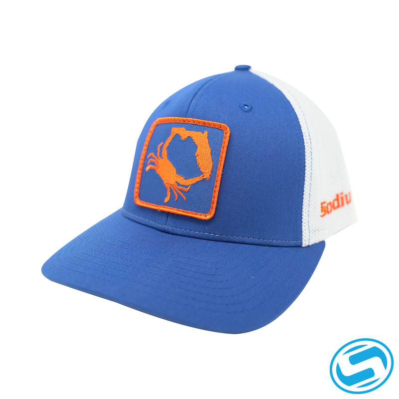 Men's Sodium Crabby Florida Trucker Flexfit Hat