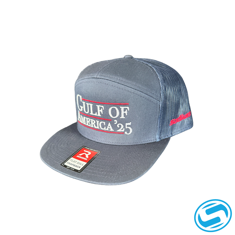 Men's Sodium Gulf Of America Adjustable Flatbill Hat