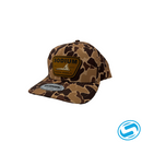 Sodium Hardcore Tailing Redfish Badge Adjustable Performance Trucker Hat