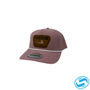 Sodium Hardcore Tailing Redfish Badge Adjustable Performance Trucker Hat