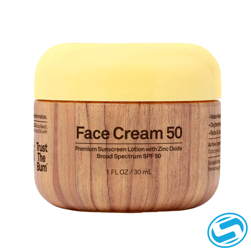 Sun Bum Face Cream 50 Lotion w/Zinc Oxide