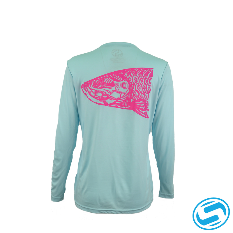 Women's Sodium Tarpon Mugshot Performance Long Sleeve Shirt