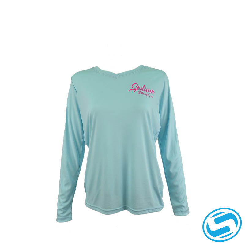 Women's Sodium Tarpon Mugshot Performance Long Sleeve Shirt