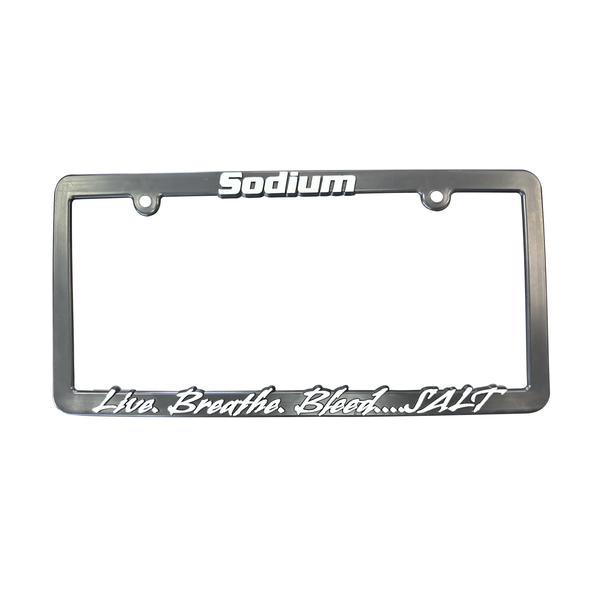 Sodium License Plate Cover