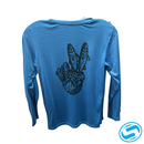 Youth Sodium Finger Mullet Performance Long Sleeve Shirt