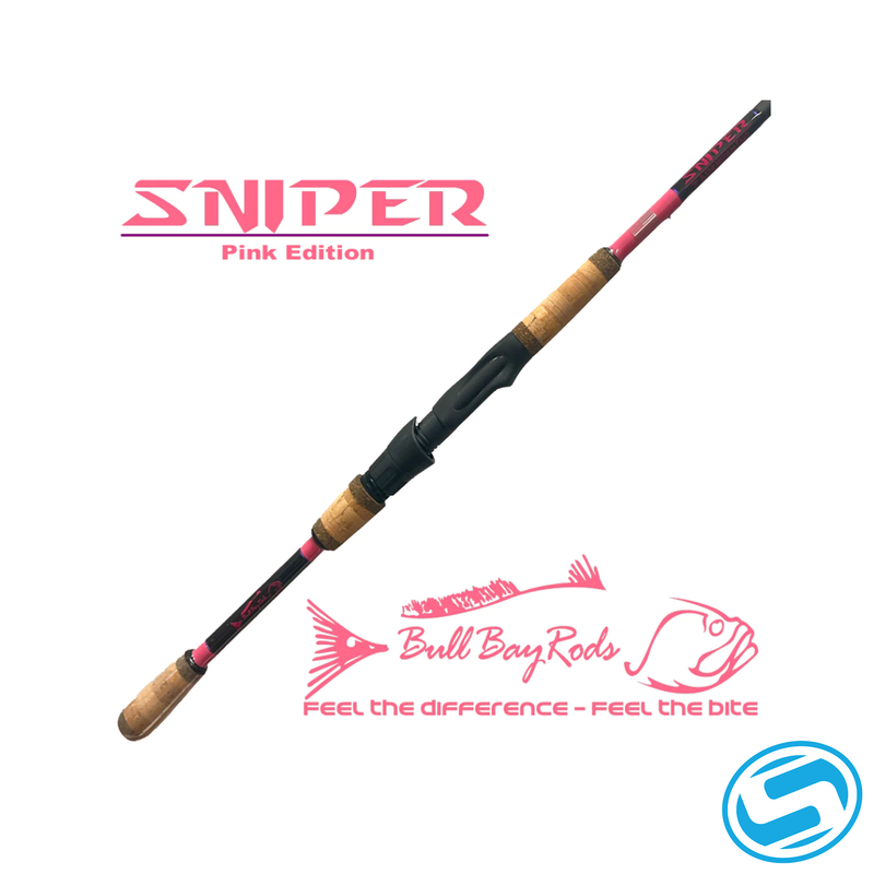 Bull Bay Sniper (Pink) Spinning Rod