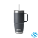 Yeti Rambler 25oz Mug With Straw Lid