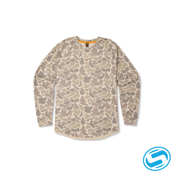 Men's Marsh Wear Surfside Waffle Knit Long Sleeve Shirt
